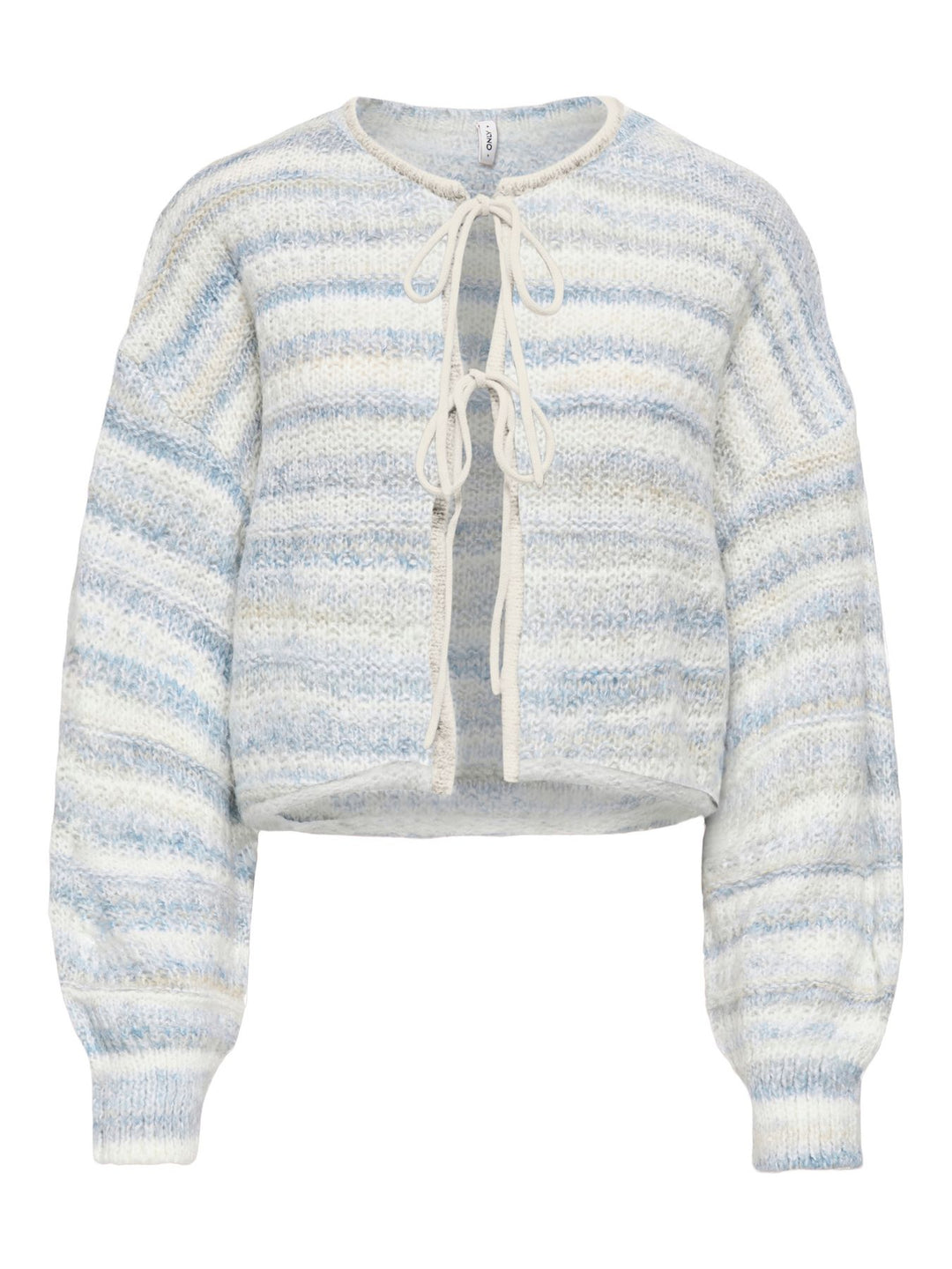 Damen Strickjacke mit Rundhalsausschnitt & tief angesetzten Schultern