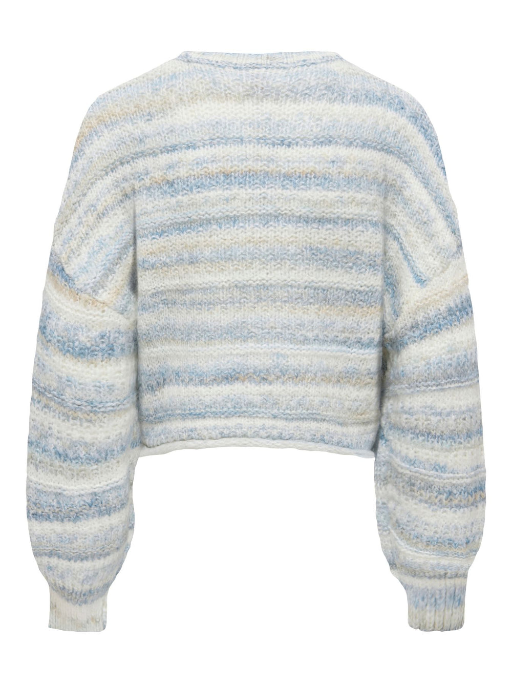 Damen Strickjacke mit Rundhalsausschnitt & tief angesetzten Schultern
