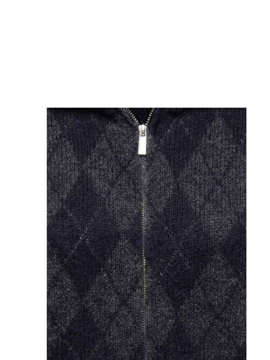 Damen Strickjacke in Night Sky mit hochgeschlossenem Ausschnitt