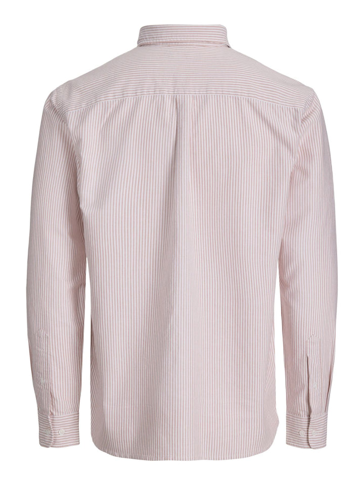Rotes Herren Oxford-Hemd aus 100 % Baumwolle