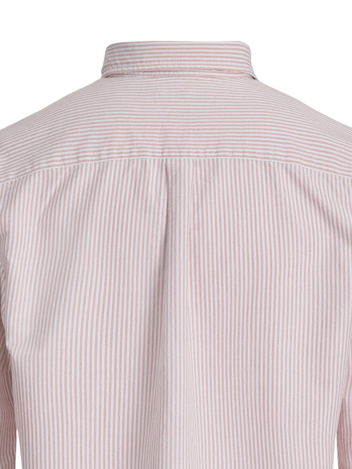 Rotes Herren Oxford-Hemd aus 100 % Baumwolle