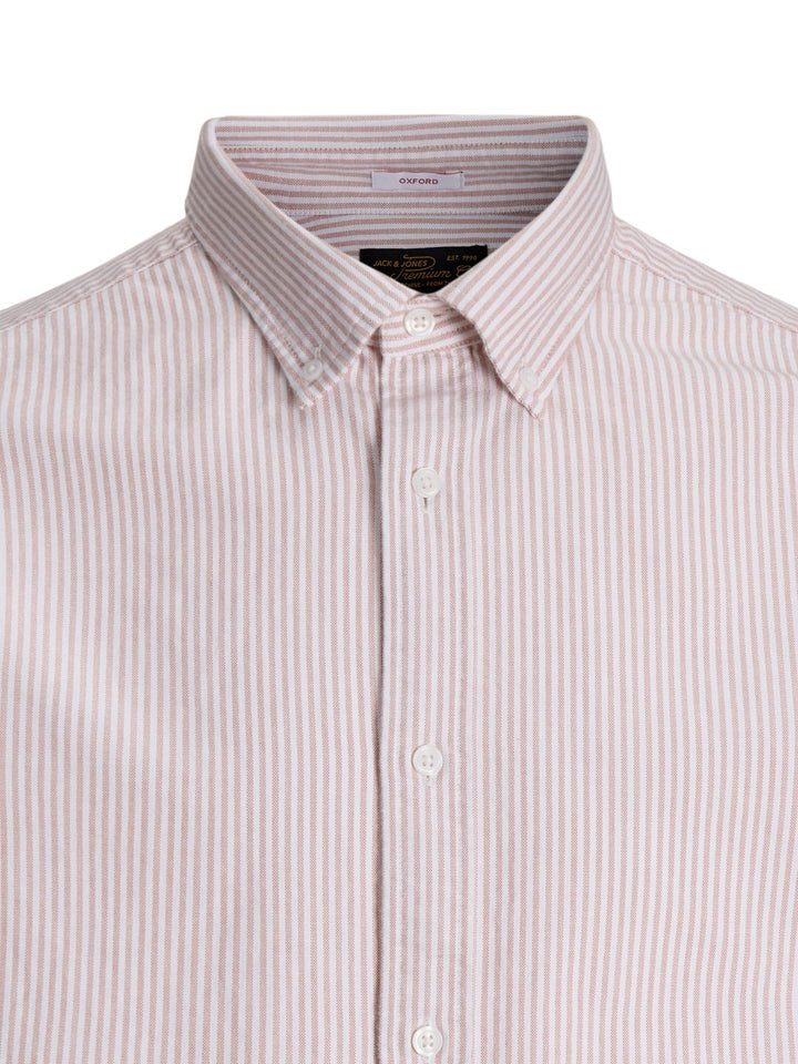 Rotes Herren Oxford-Hemd aus 100 % Baumwolle