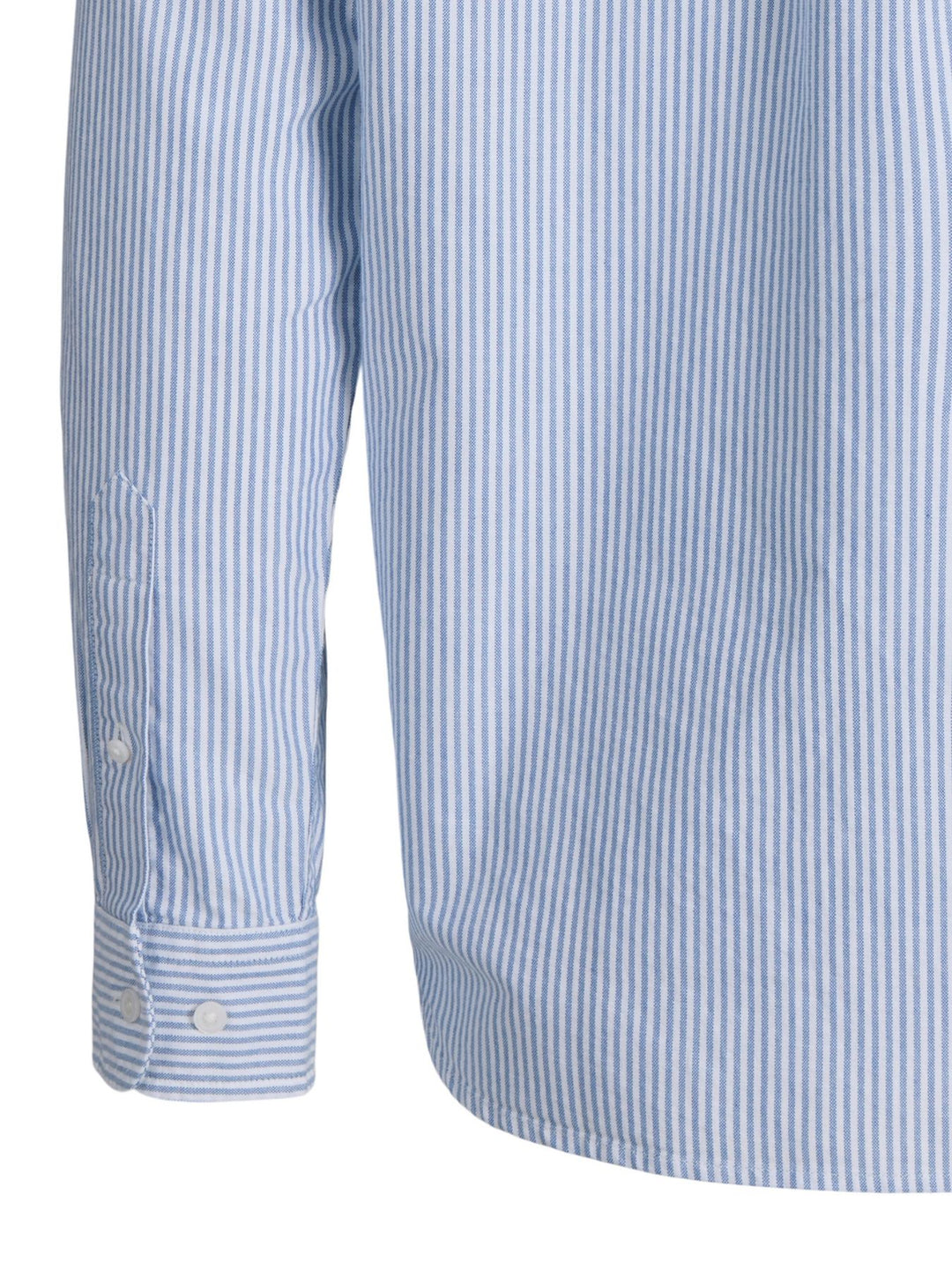 Blaues Herren Oxford-Hemd aus 100 % Baumwolle
