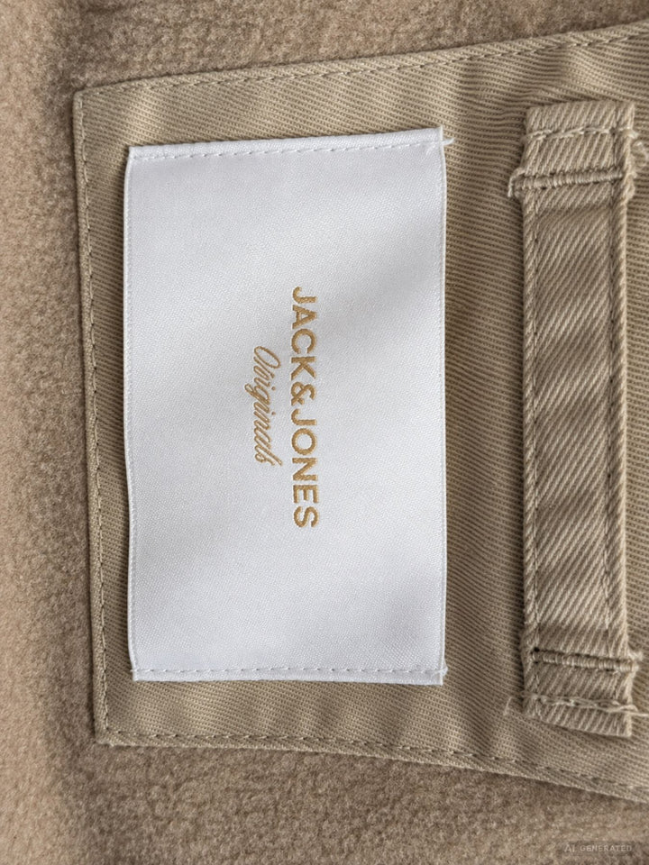 Herren Übergangsjacke in khaki mit Kapuze – wasserabweisend & funktional