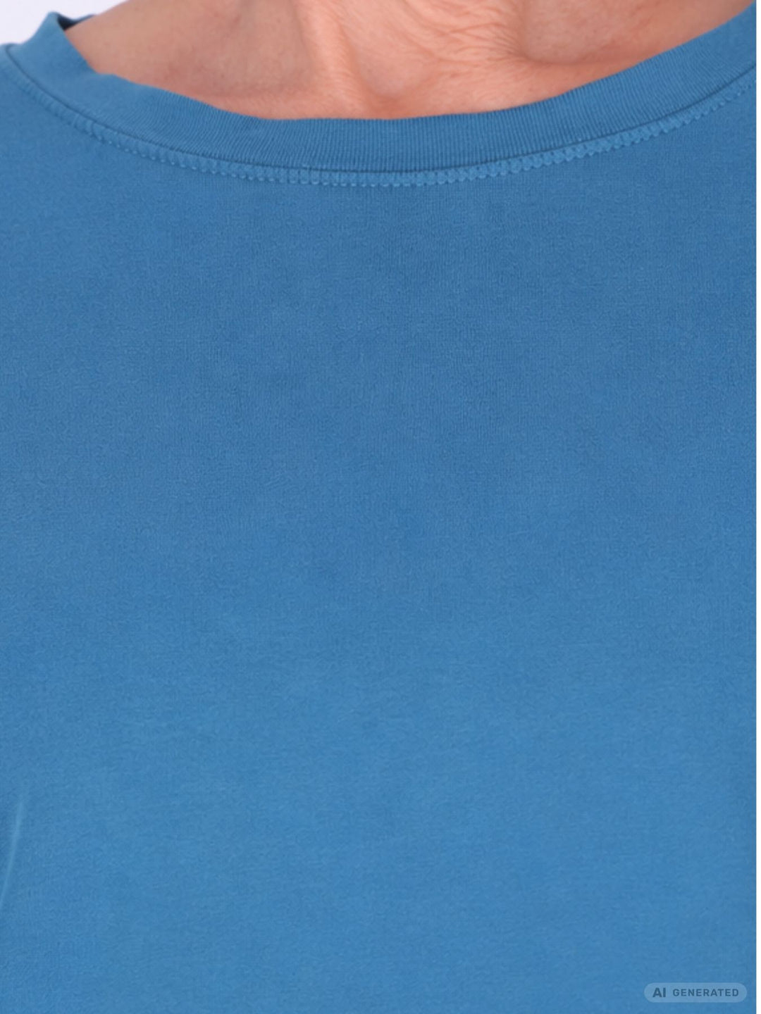 Blaues Damen Sweatshirt mit Raglanärmeln – One Size