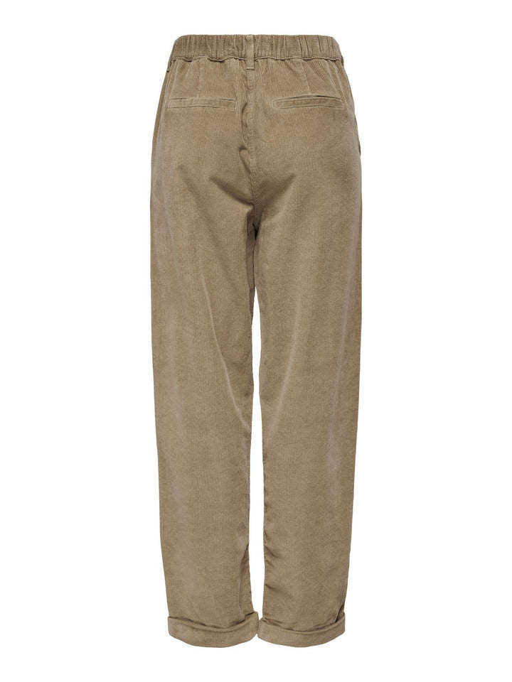 ONLFLORA MW ELA CORD CAROT PANT PNT