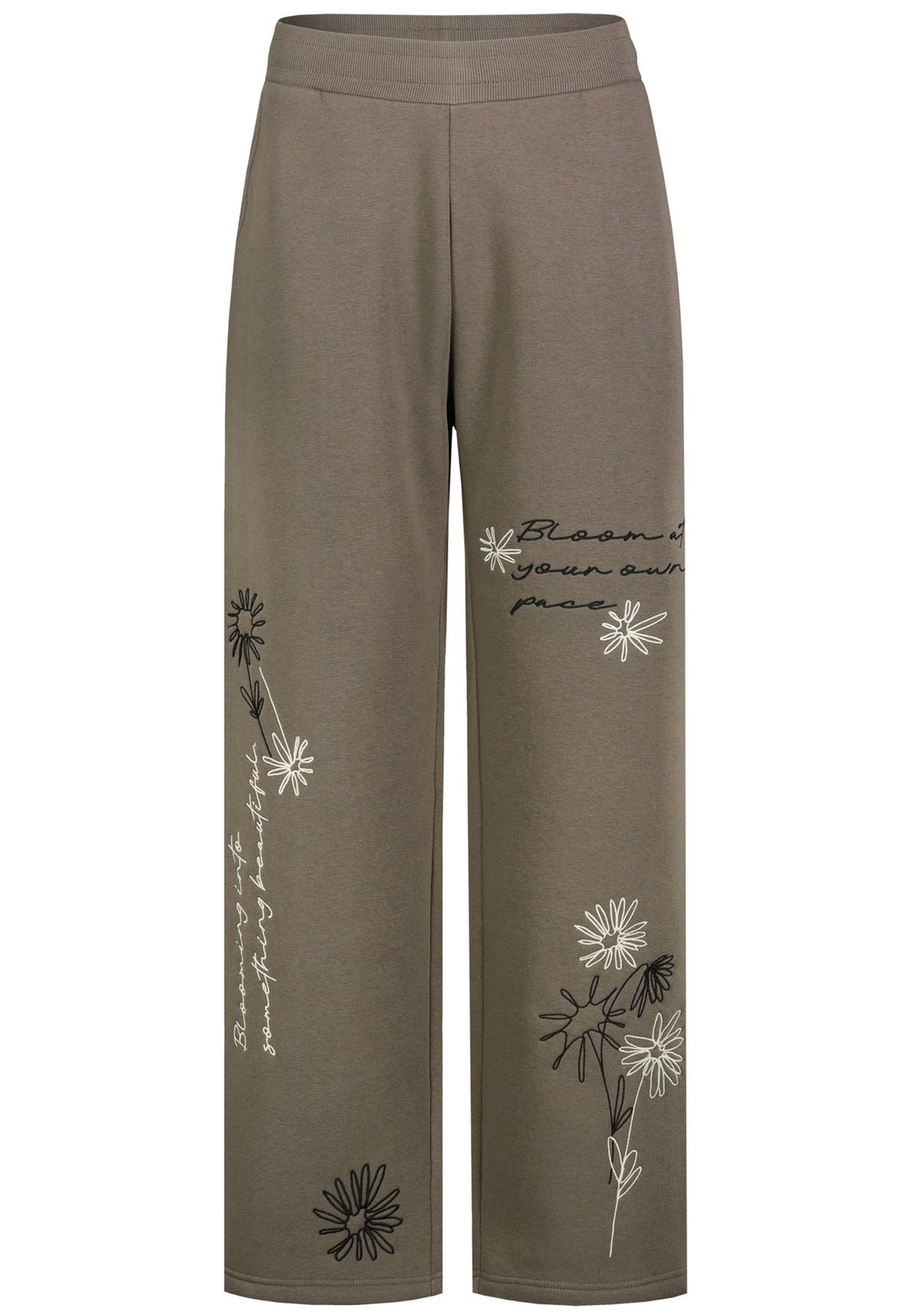 Sweathose Damen Stickerei