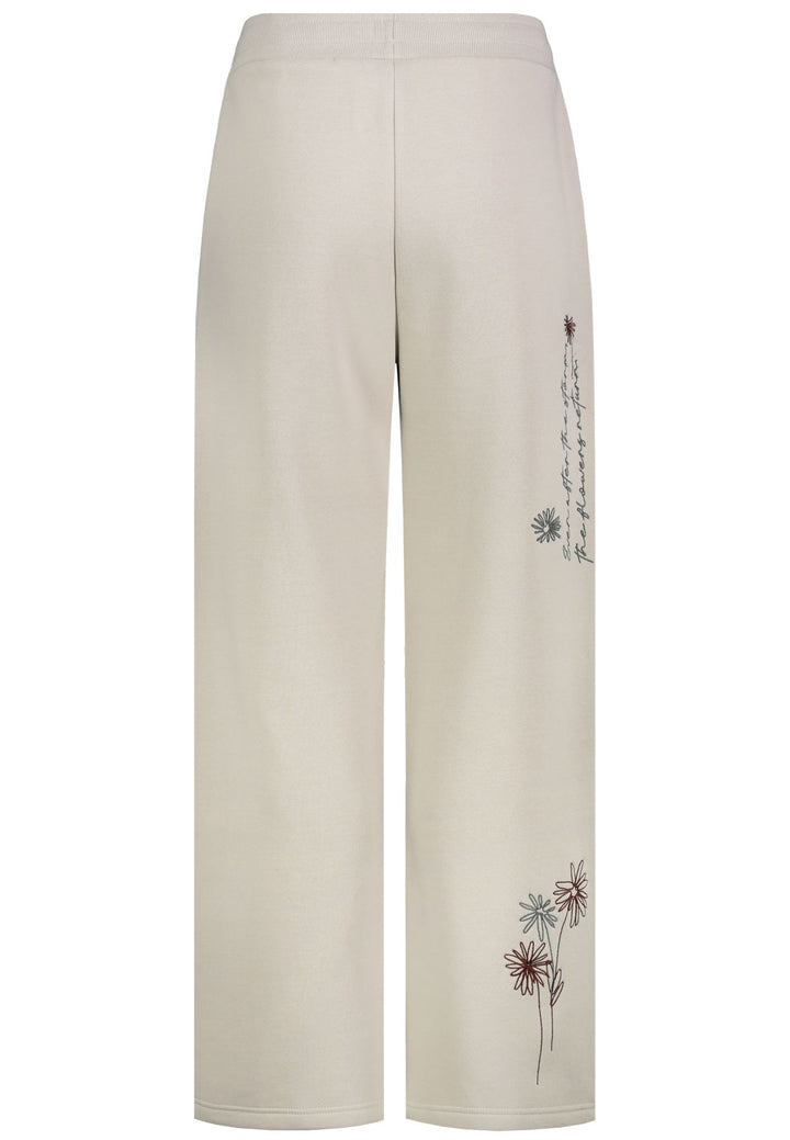 Sweathose Damen Stickerei