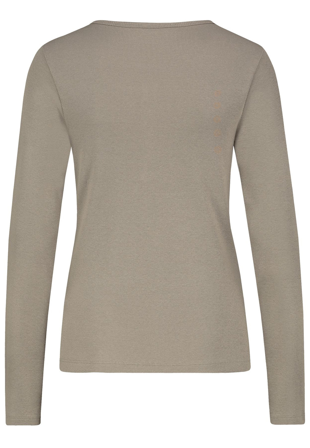 Langarmshirt Damen Knopfleiste