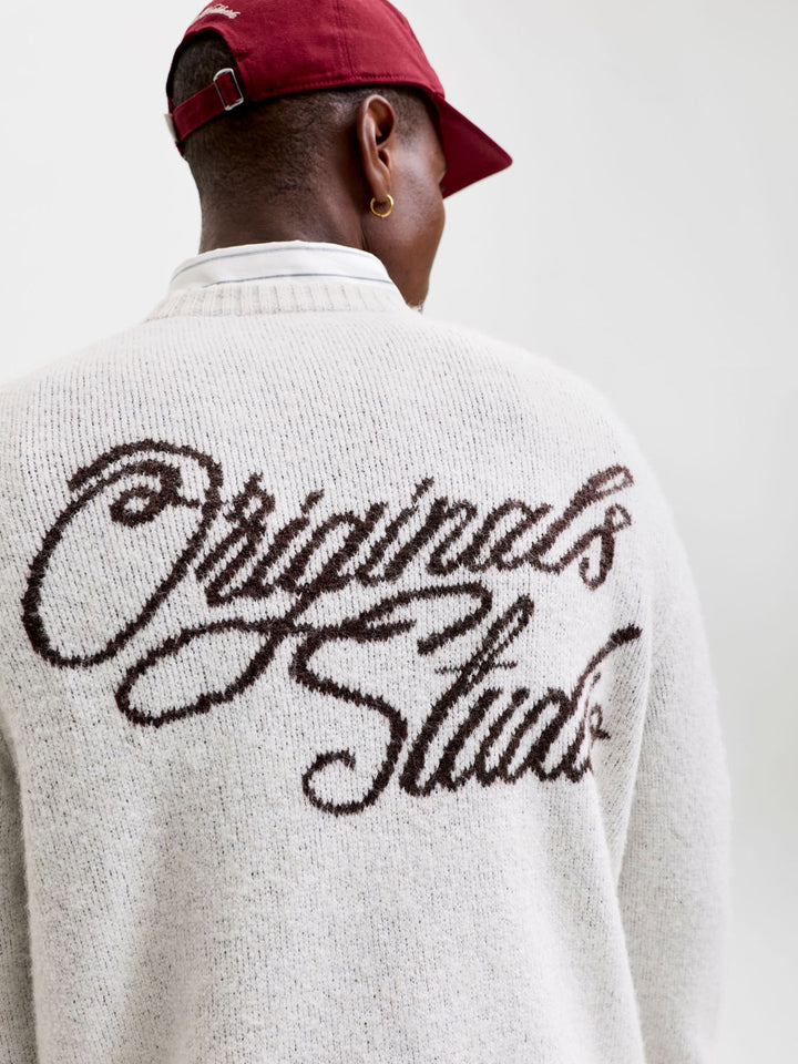JORCHAMBERI KNIT JACQUARD CREW NECK
