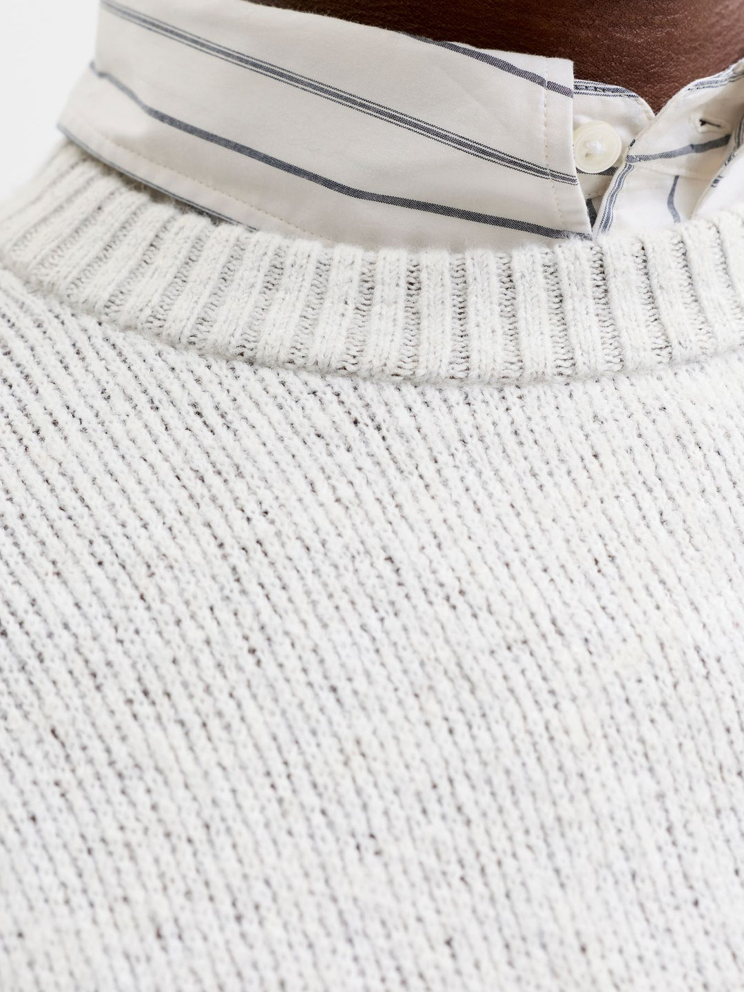 JORCHAMBERI KNIT JACQUARD CREW NECK
