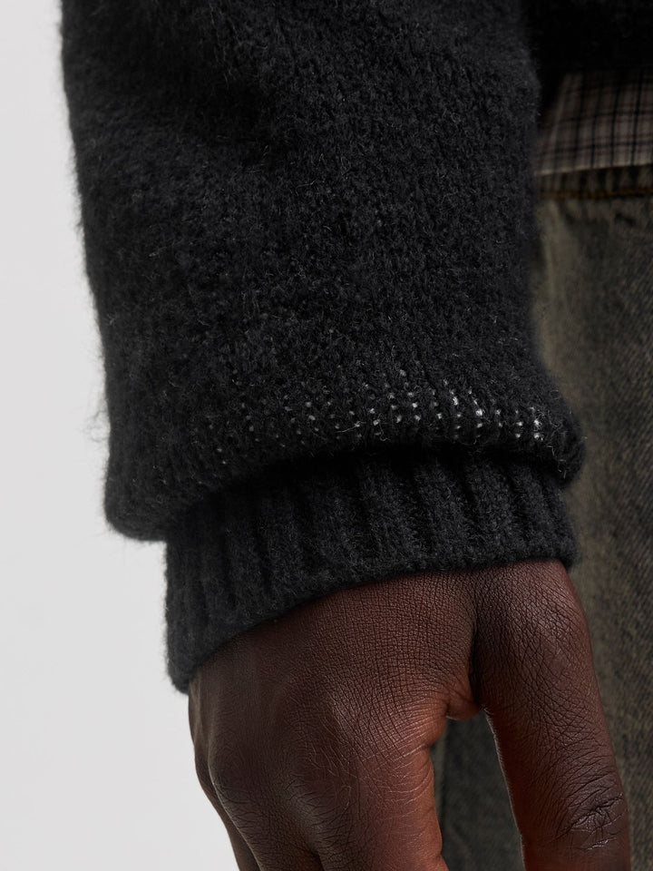 JORCHAMBERI KNIT JACQUARD CREW NECK