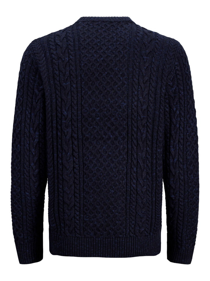 JPRBLUCALLUM CABLE KNIT CREW NECK