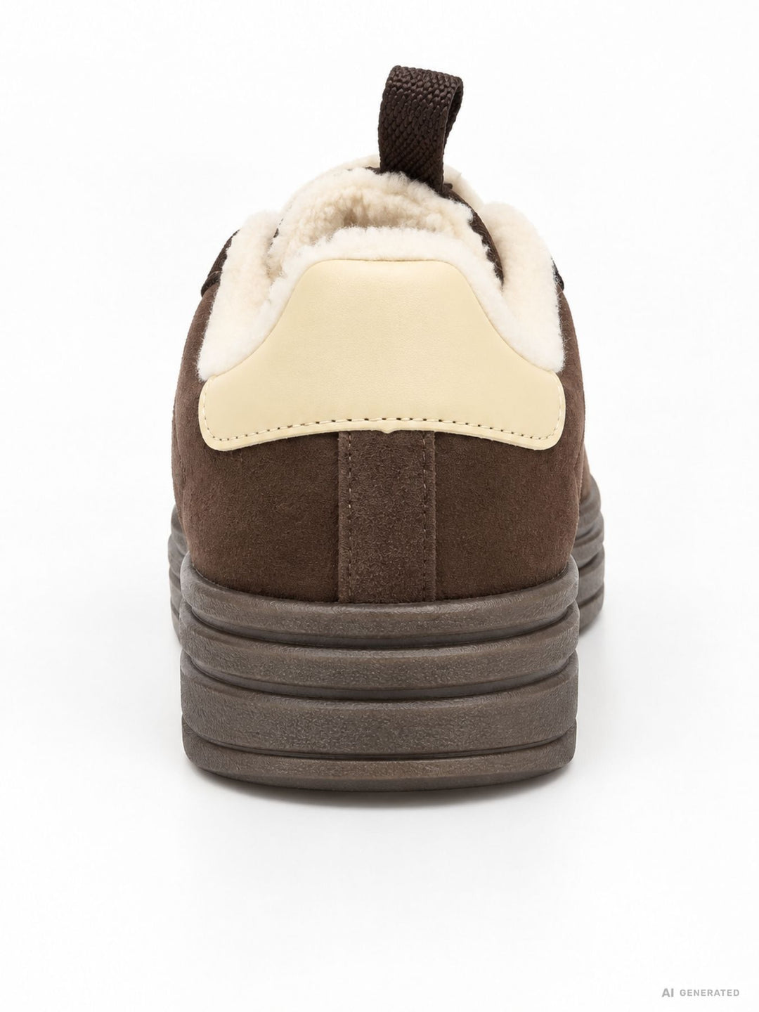 Sneaker Veloureoptik Teddyfutter