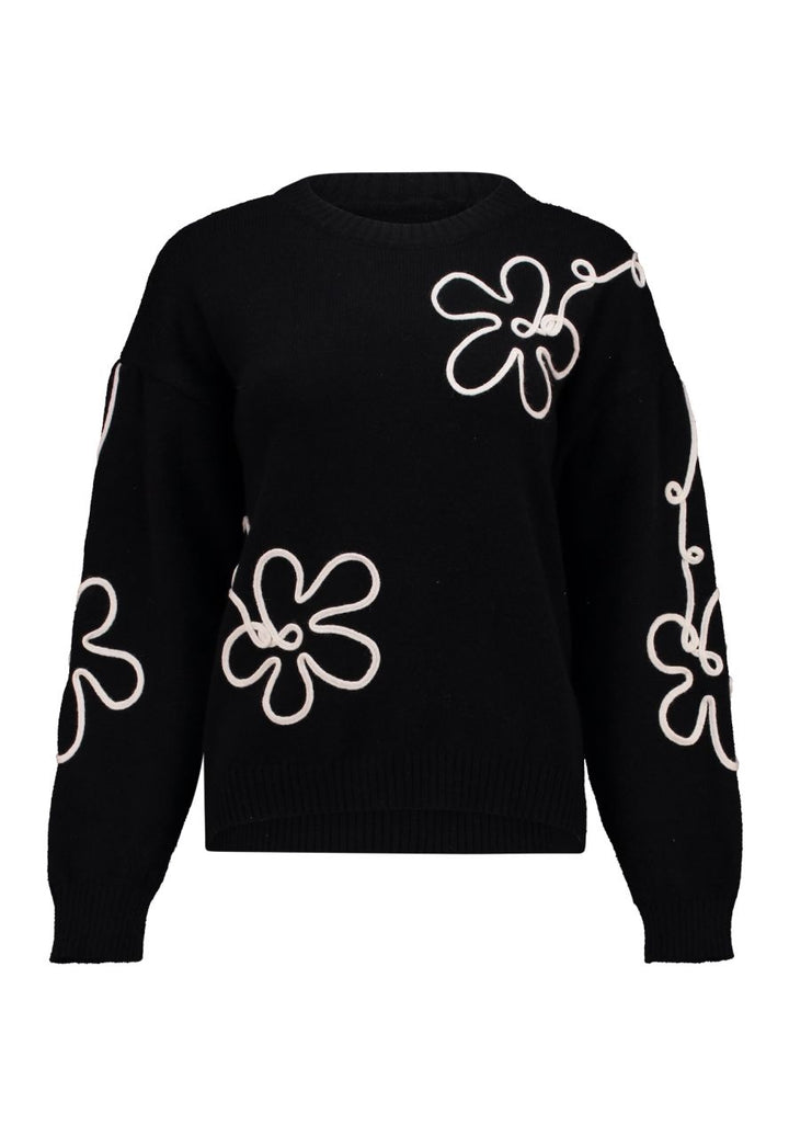 Pulli mit Blumen Damen
