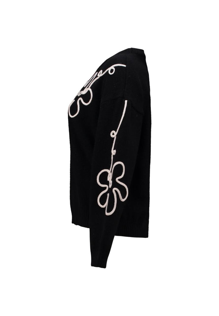 Pulli mit Blumen Damen