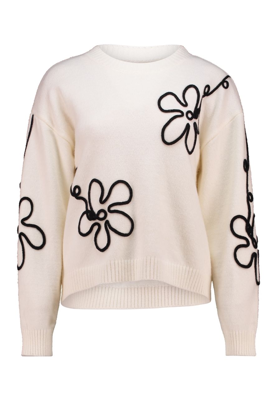Pulli mit Blumen Damen