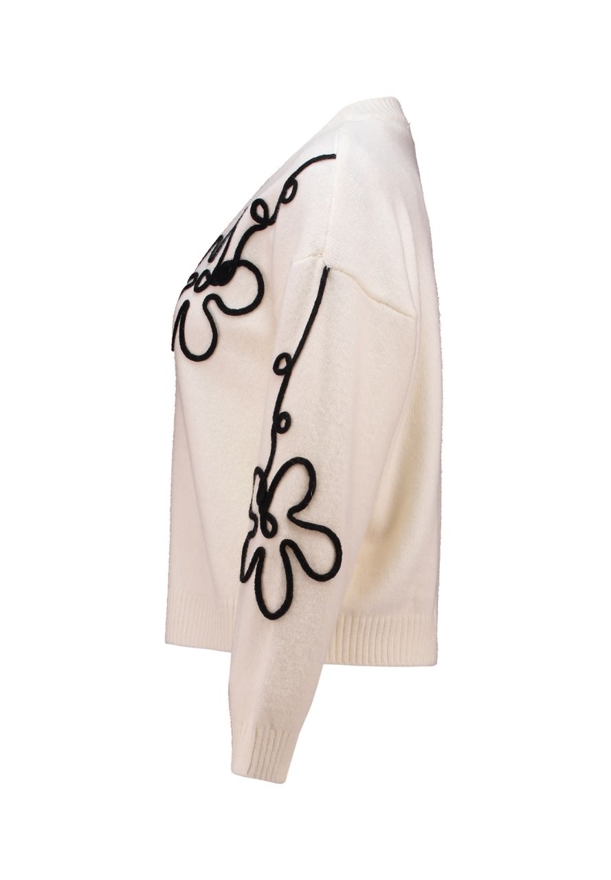 Pulli mit Blumen Damen
