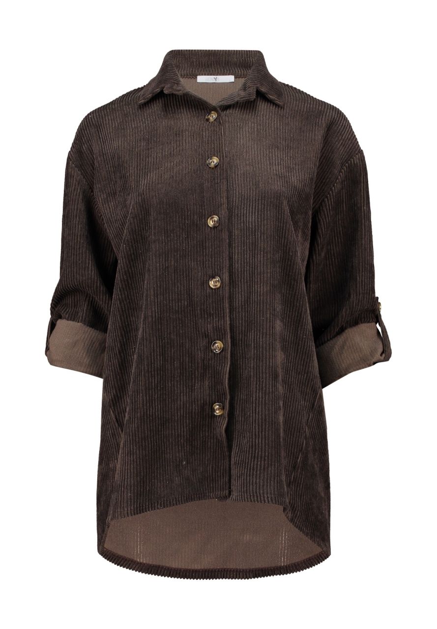 Cordbluse Damen Ro44bina