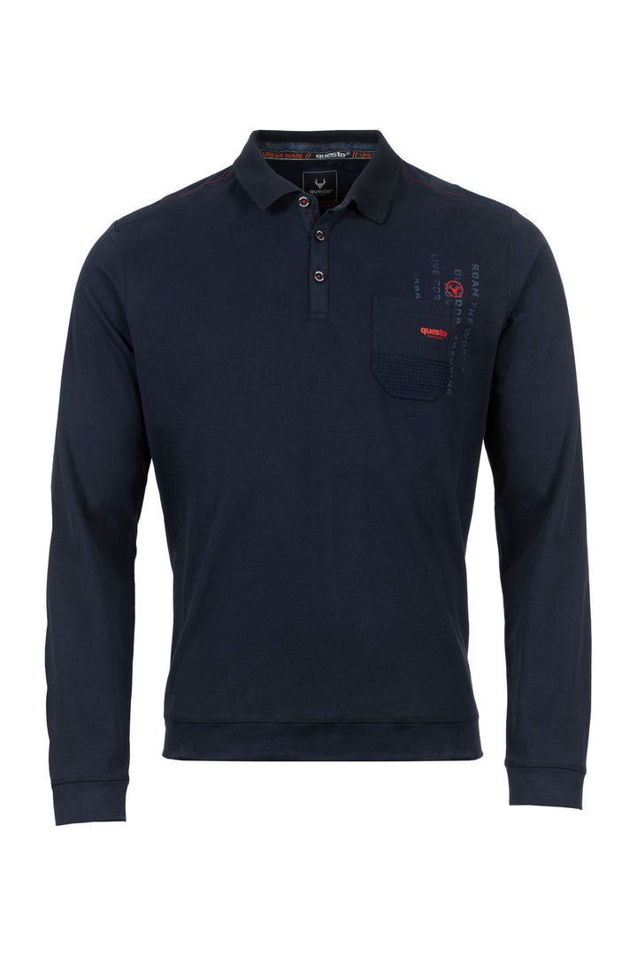 Poloshirt Herren Brusttasche