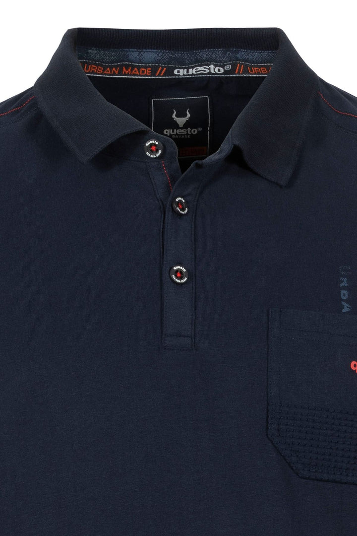 Poloshirt Herren Brusttasche