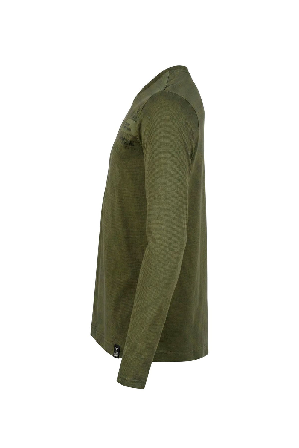 Langarmshirt Herren mit Patch