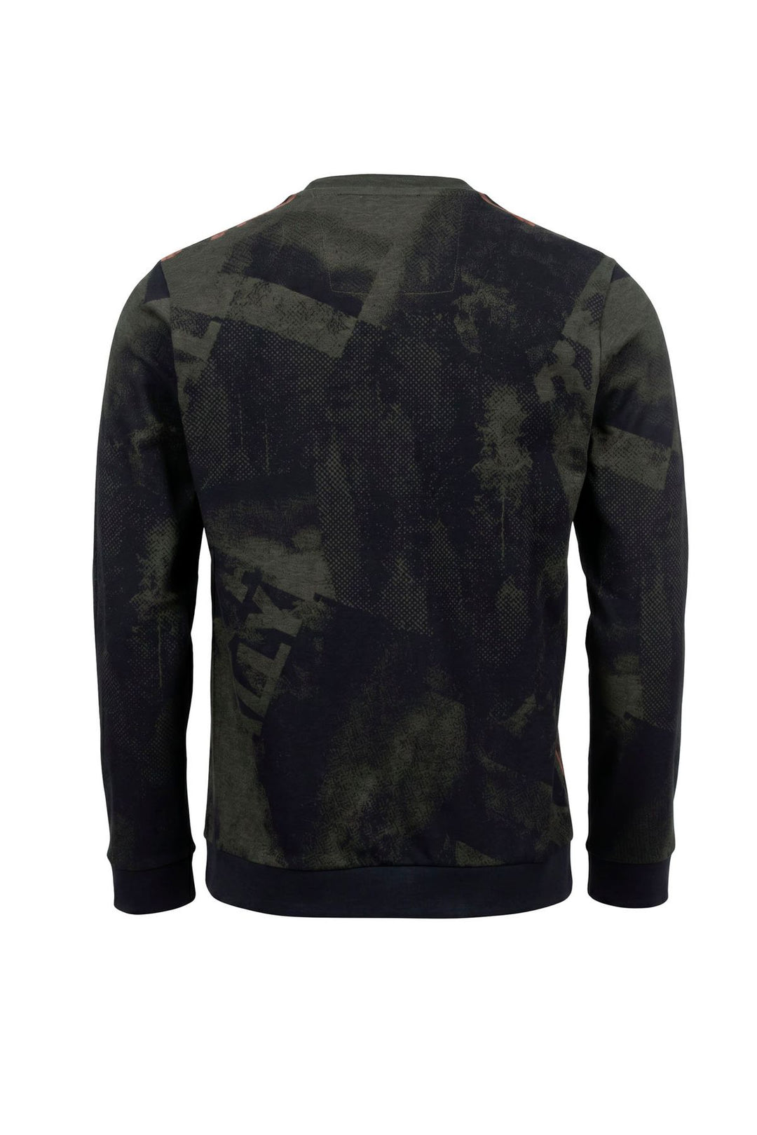 Leichtsweat Herren Allover-Print Fotoelemente