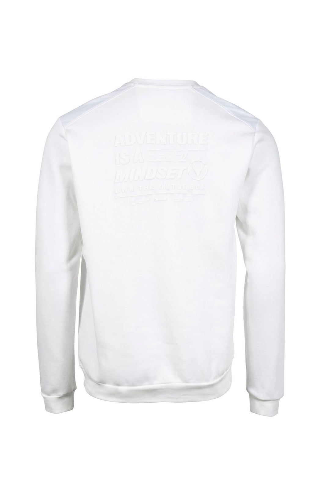 Sweatshirt Herren gepeachte Oberfläche