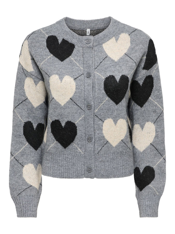ONLRITU LS O-NECK JAQ CARDIGAN KNT