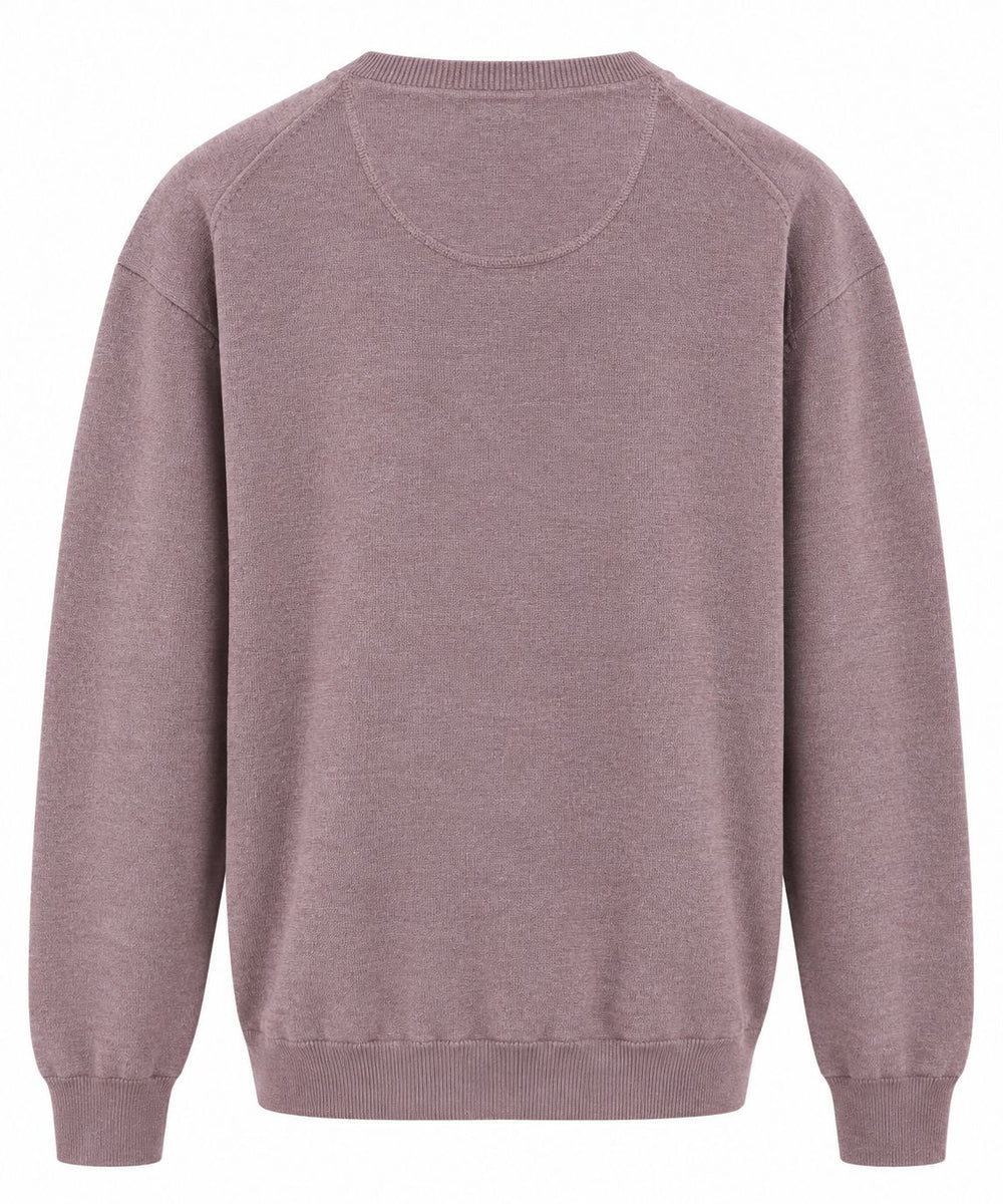 Feinstrickpulli Herren Meliert