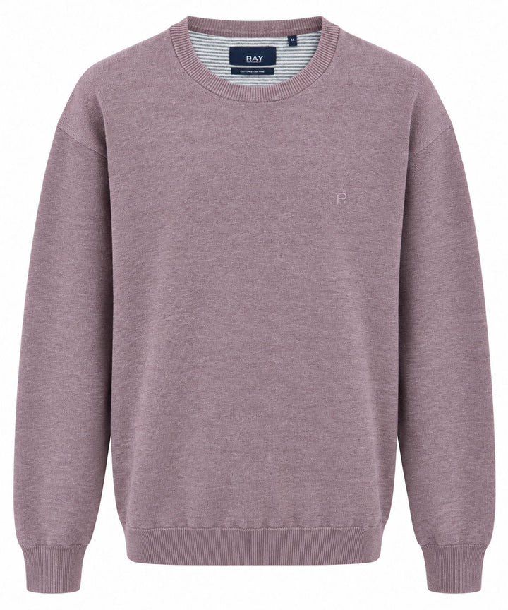 Feinstrickpulli Herren Meliert