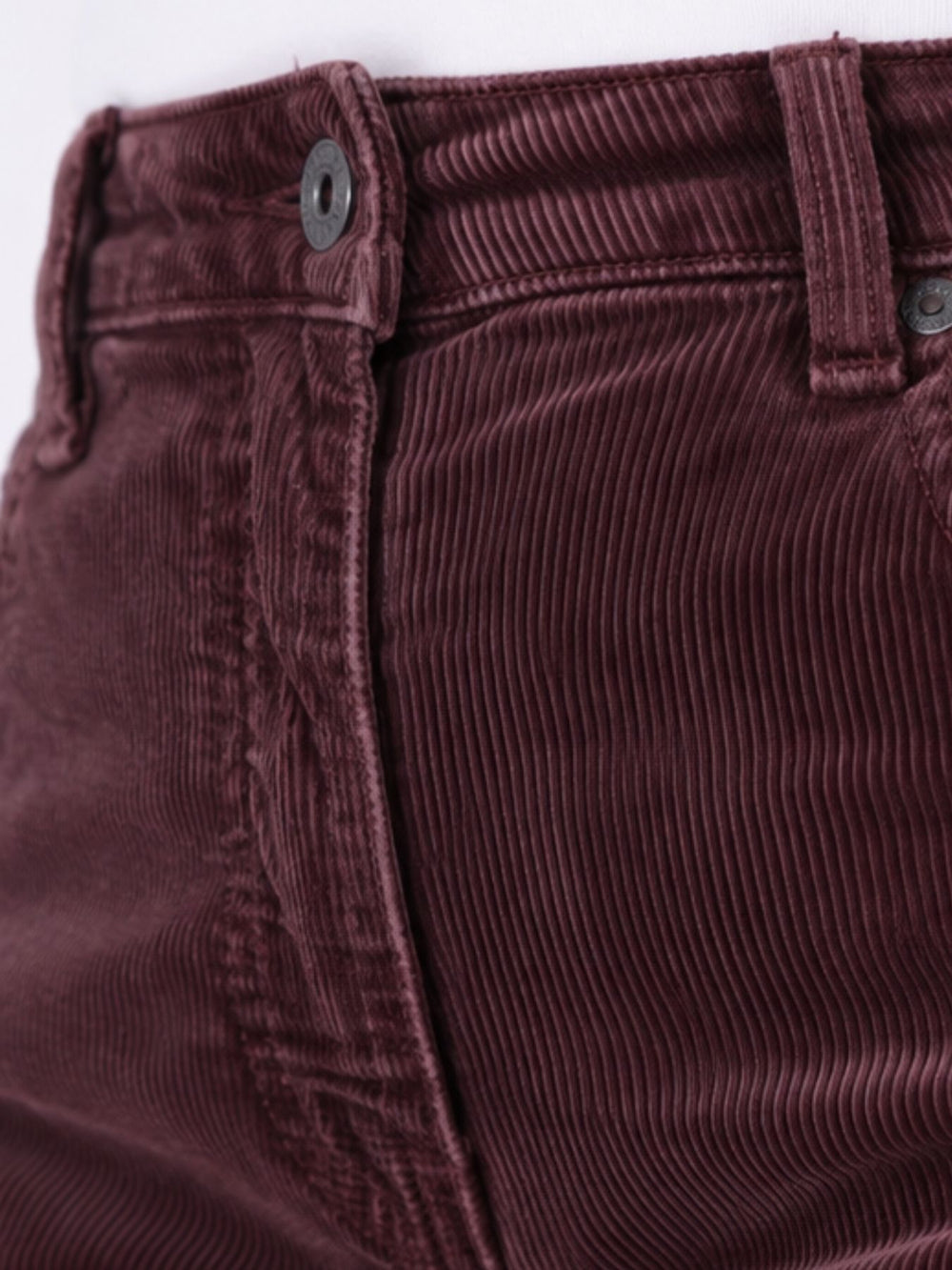 Straight Cordhose Damen – Raspberry