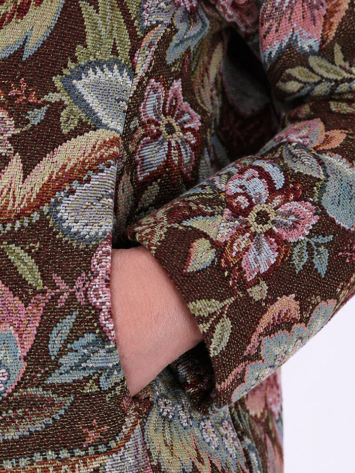 Bousonjacke kurz Gobelin Floral