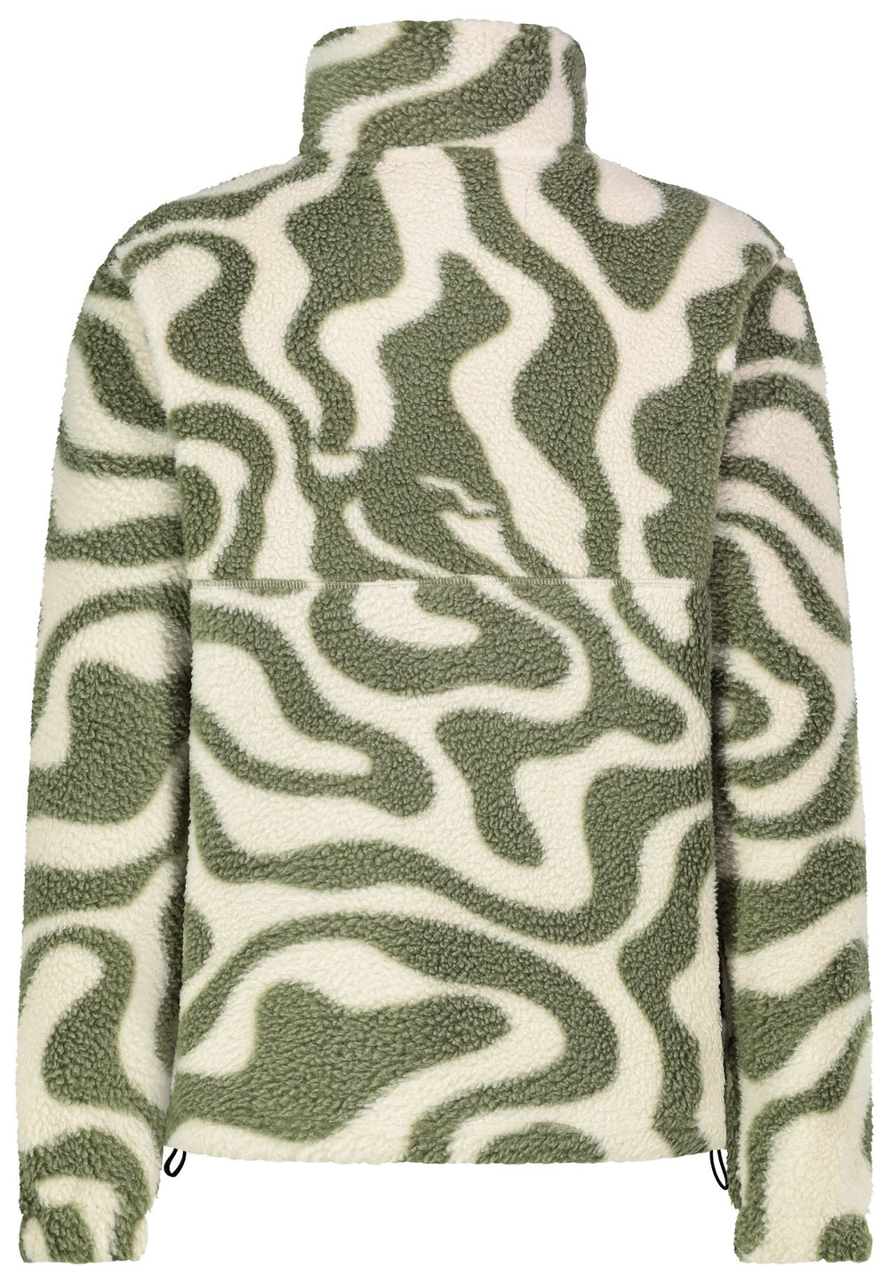 Fleecepulli Damen Brusttasche