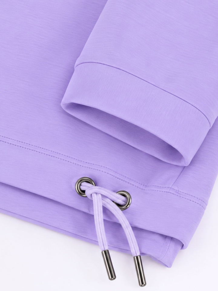 Lila Sweatshirt Damen „Sunshine“ – lässiger Statement-Look