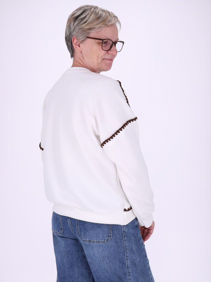 Sweat Damen Mäusezähne