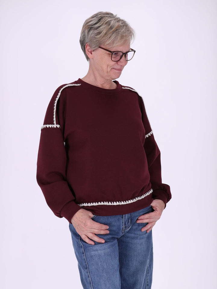 Sweat Damen Mäusezähne