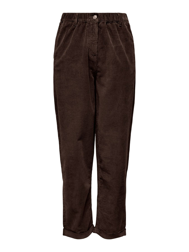 ONLFLORA MW ELA CORD CAROT PANT PNT