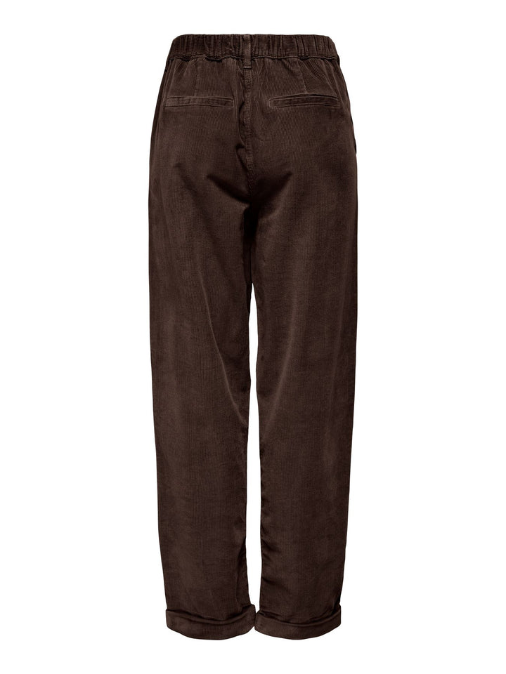 ONLFLORA MW ELA CORD CAROT PANT PNT