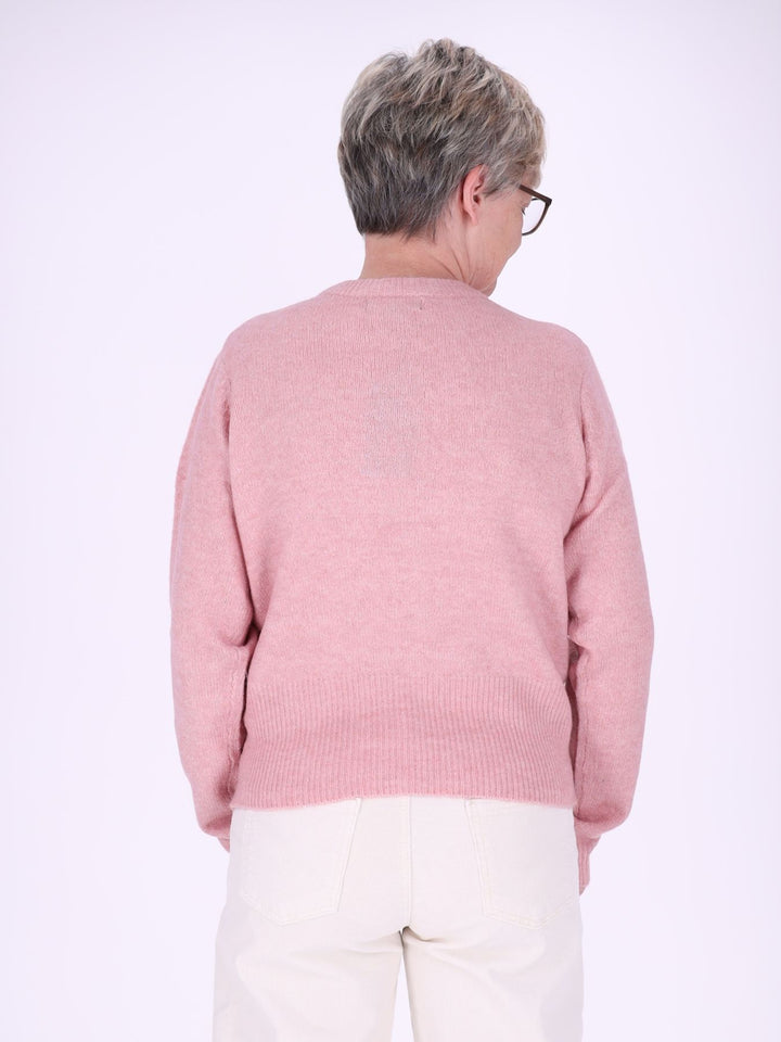 Strickjacke Damen Strassknöpfe