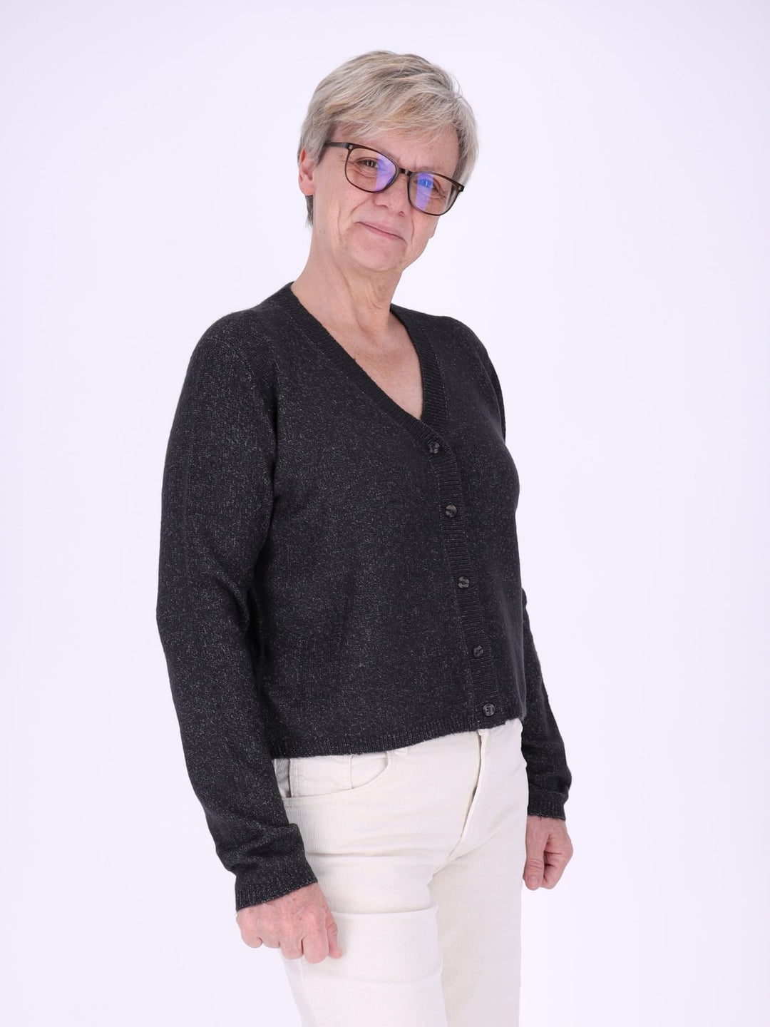 LUISA Cardigan V-Ausschnitt NOS
