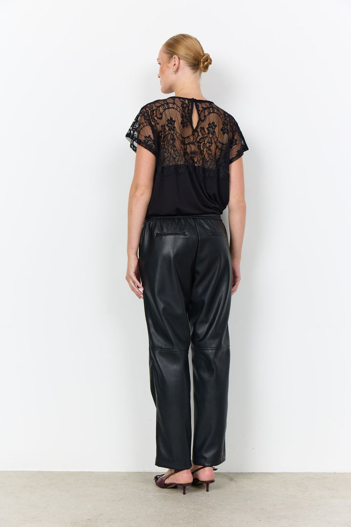 Lederhose Damen imitat Beckie