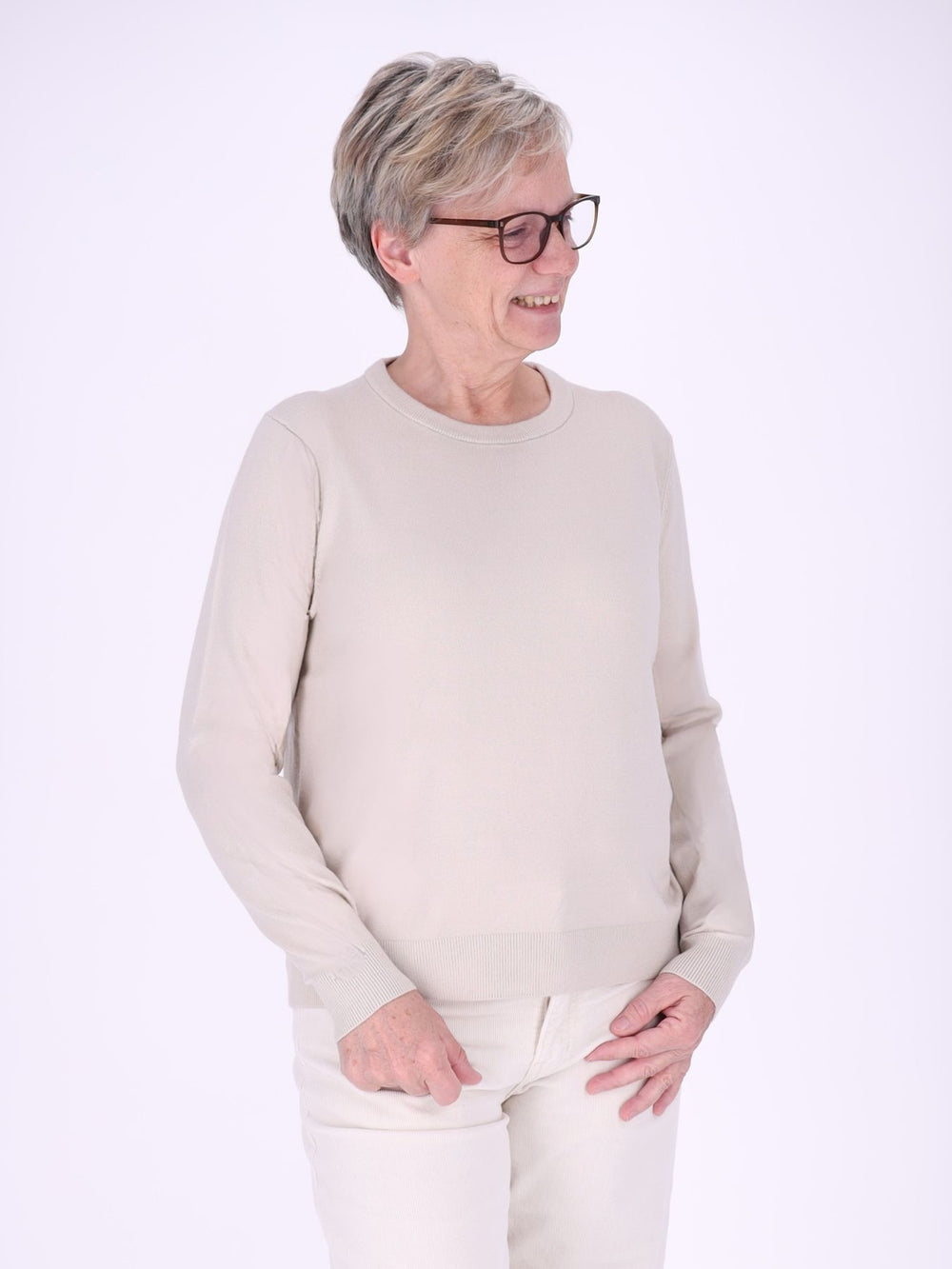 Feinstrickpulli Damen Pia