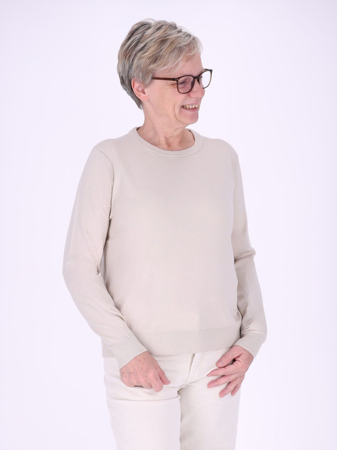 Feinstrickpulli Damen Pia