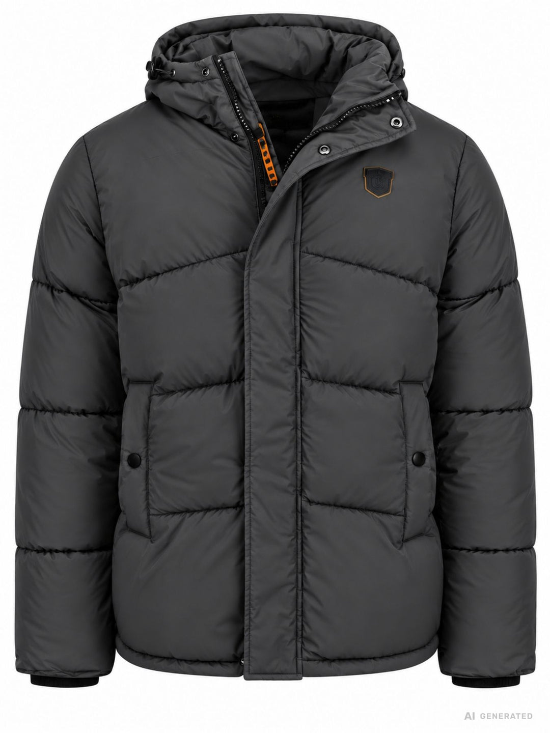 Steppjacke Herren mit Patch