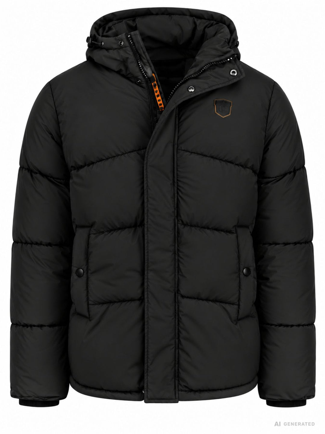 Steppjacke Herren mit Patch