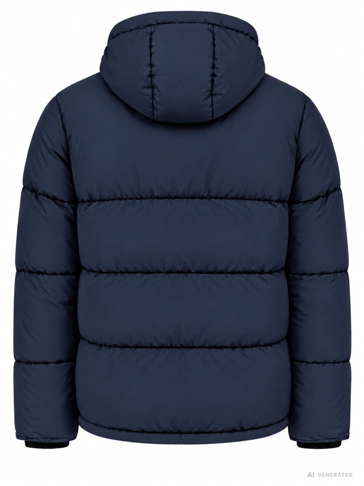 Steppjacke Herren mit Patch