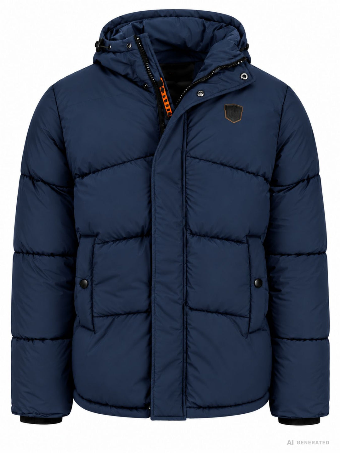 Steppjacke Herren mit Patch