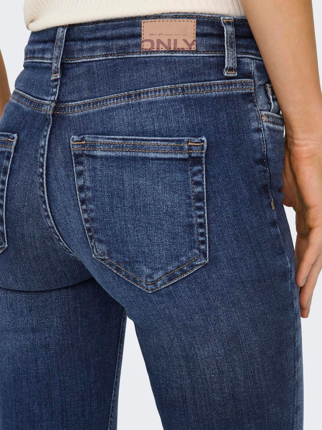 Damen Skinny Jeans medium blue denim