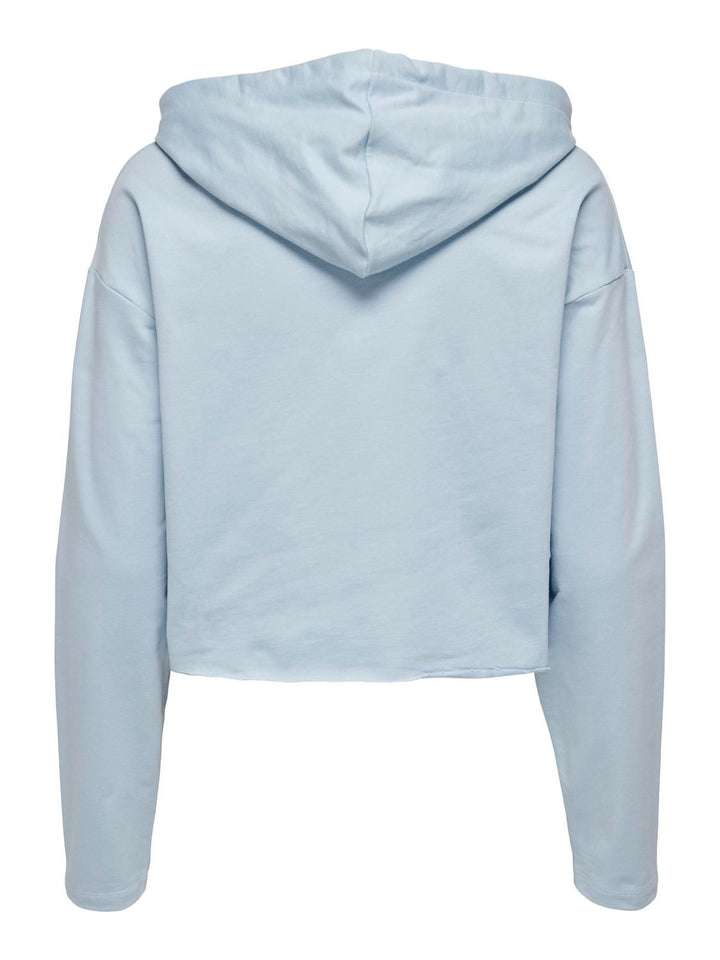 Damen ONLSARAH UNB EMB HOOD SWEATSHIRT CS NN